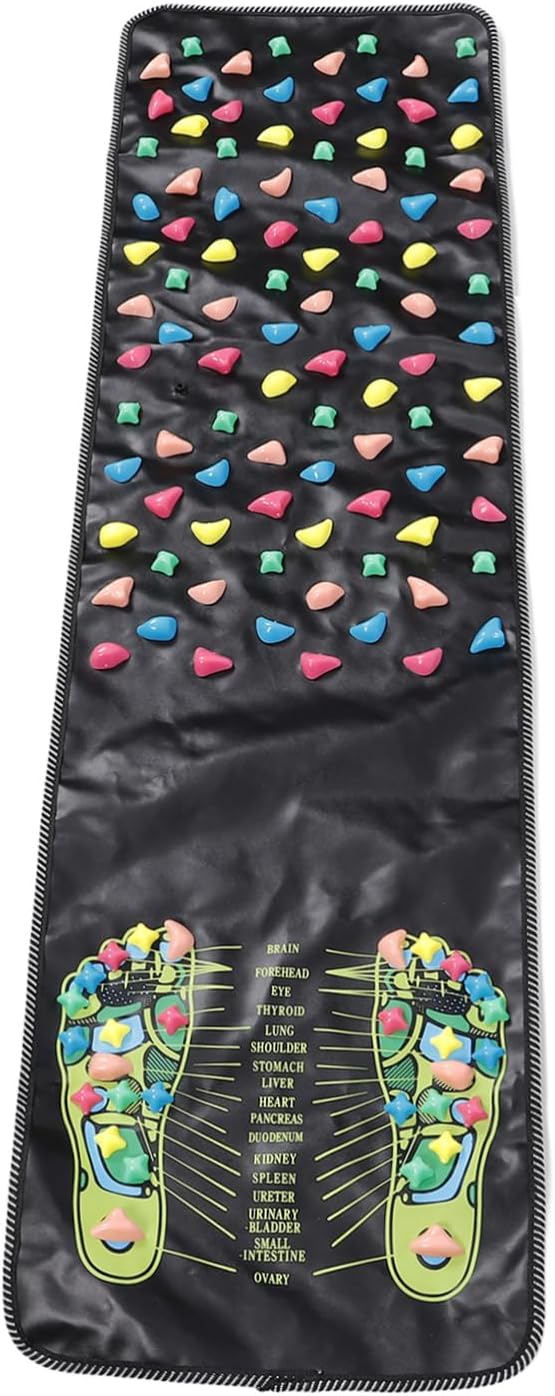 Acupressure Foot Massager Mat with Spike Design for Relief and Circulation Reflexology Pad for Toe Care and Plantar Fasciitis Reusable Foot Massage Tool for Home and Salon Use