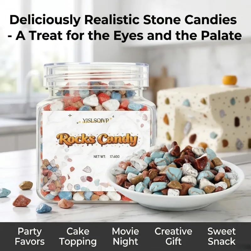 Chocolate Rocks comestibles de 1.1 lb miniatura 3