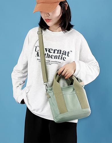 Miniatura 4 de Bolso de mano para mujer, bolso Hobo de lona, mini bolso de mano, bolso cruzado, bolsa de viaje, bolsa de hombro 2023