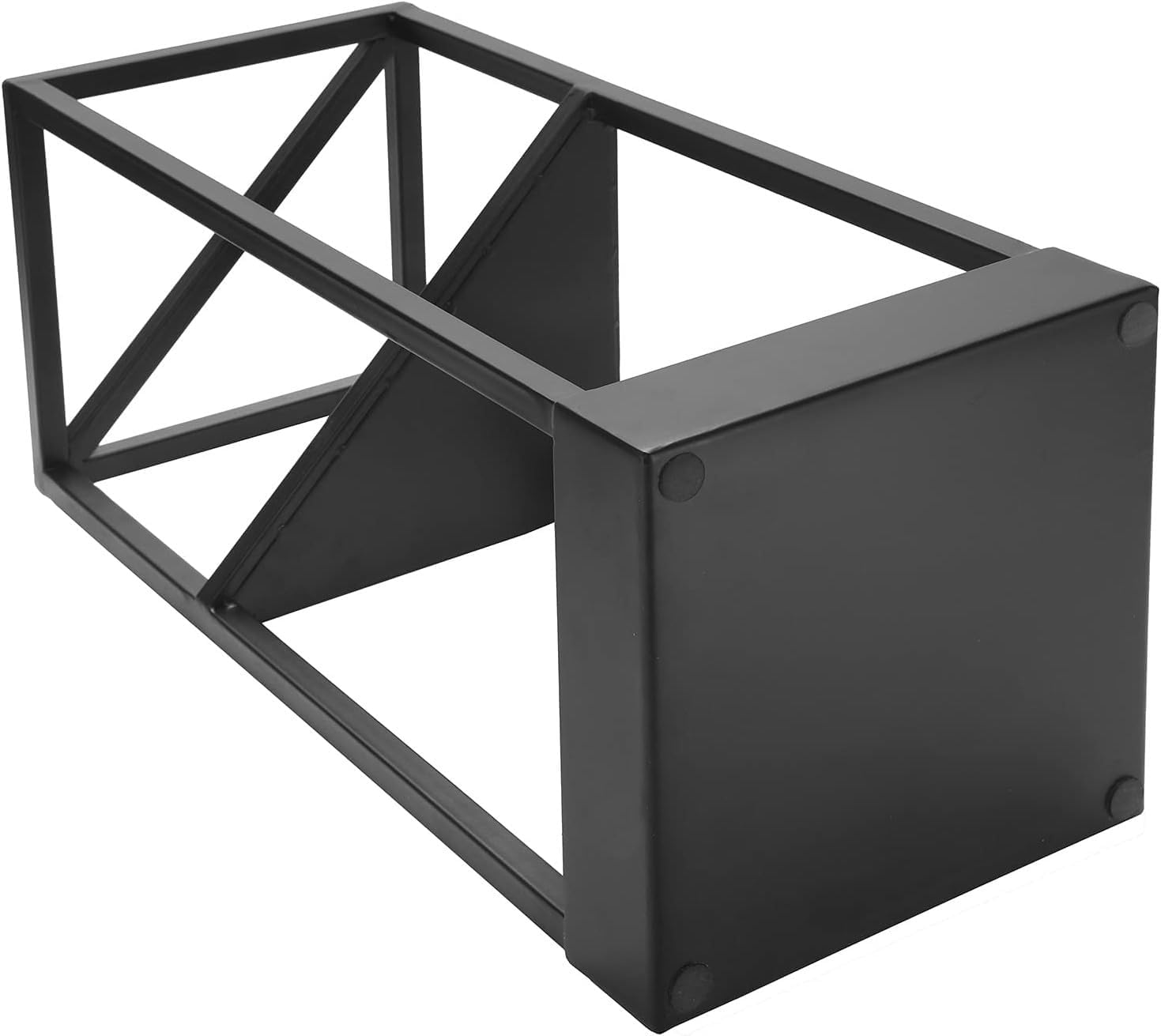 Umbrella Stand,Umbrella Holder for Entryway,19.7 Inch Tall Modern Metal Geometric Freestanding Umbrella Rack or Cane Holder with Shelf