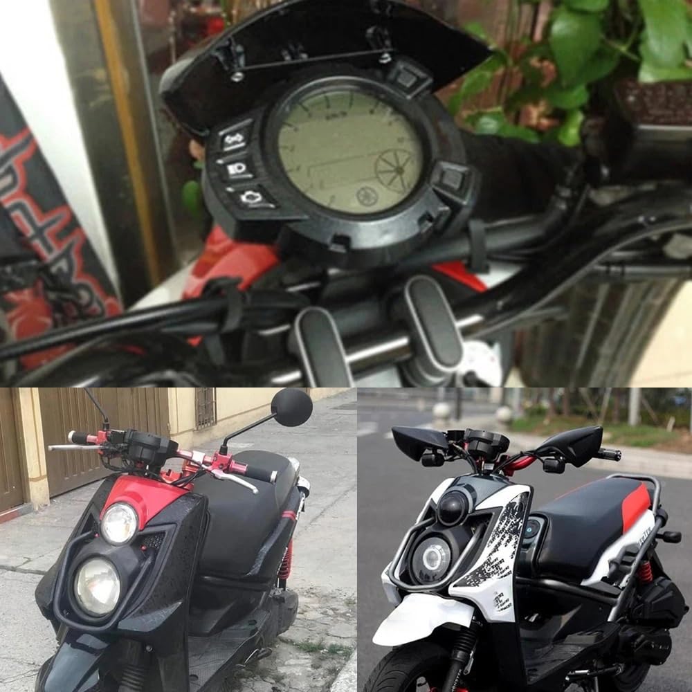 Obrotomierz Motocykl 10000 RMP 7 kolor poziom oleju LCD oprzyrządowanie cyfrowe prędkościomierz obrotomierz licznik kilometrów pasuje do Yamaha RXM BWS 125 BWS125