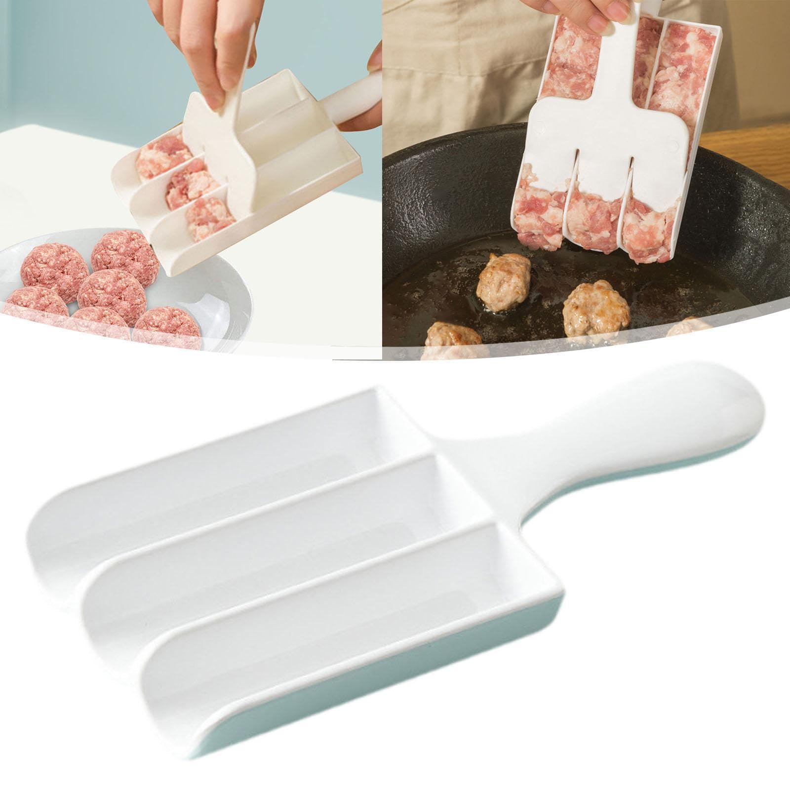 Creations Meatball Maker Kitchen Tool Meat Baller for Fish Ball Rice Balls Restaurants Light BlueHome & Garden|Kitchen, Dining & Bar|Kitchen Tools & Gadgets| Kitchen Tools & Gadgets-image-47