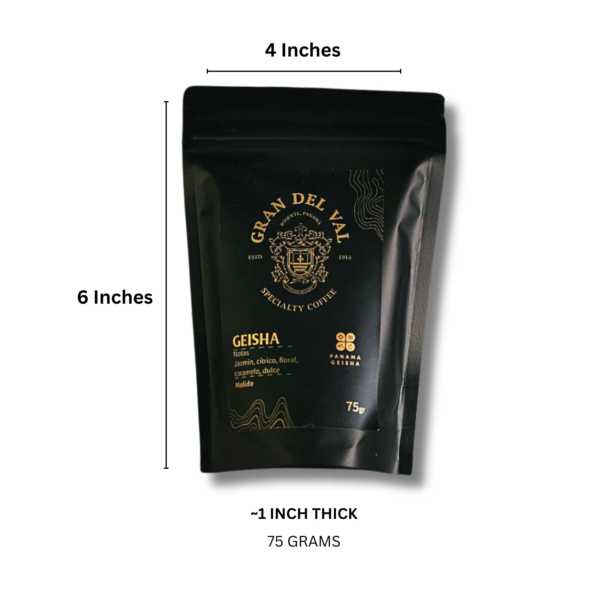 Gran Del Val Panama Geisha Coffee 75g Sampler thumbnail 4
