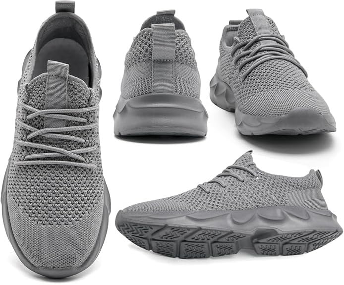 Image of EGMPDA Men's Tennis Shoes Slip On Running Walking Sneakers Casual Fashion Workout Gym Athletic Sport Hiking Sneakers Non Slip Shoe for Men