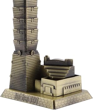 Taipei 101 Building Architecture Model of Home Office Desk Ornament