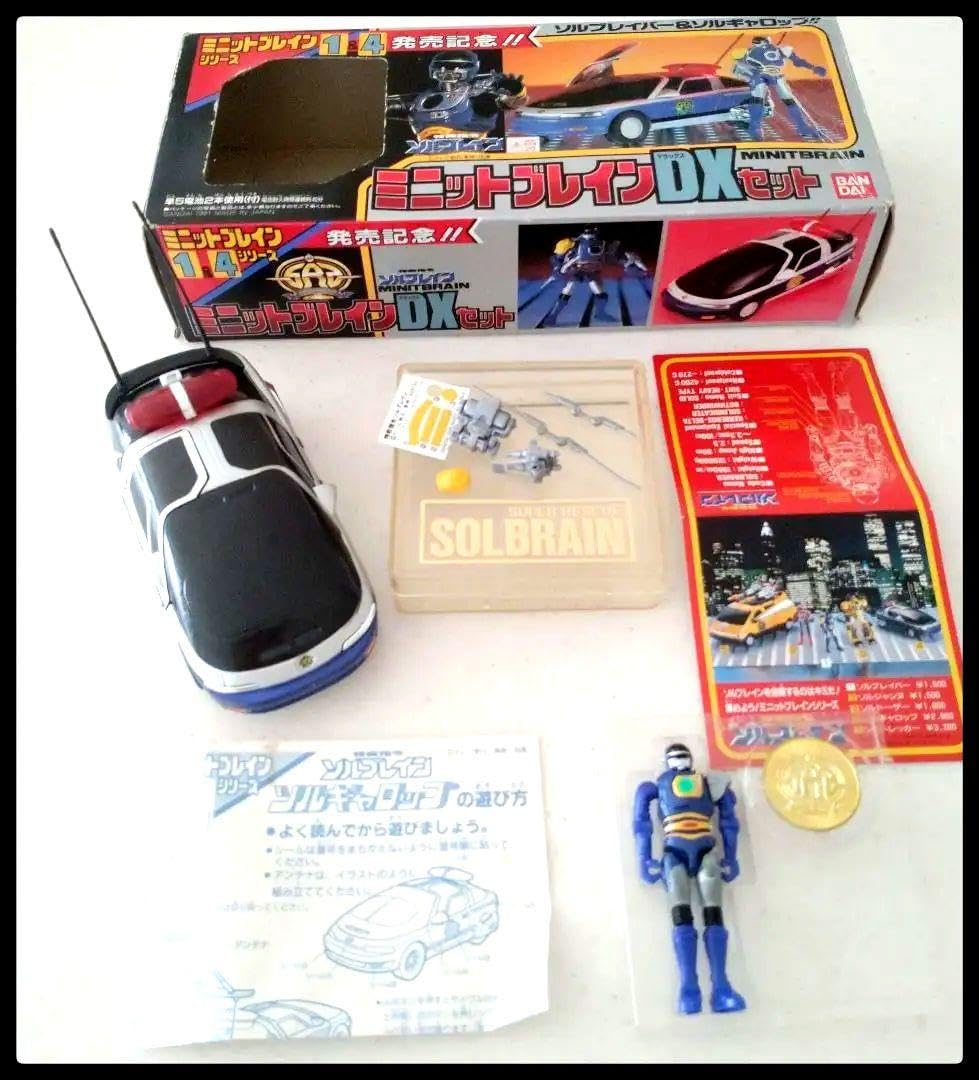 特救指令ソルブレイン ミニットブレインシリーズ1 ソルブレイバー 新品 送料込 特救指令ソルブレイン」ミニットブレインDXセット（中古・美品