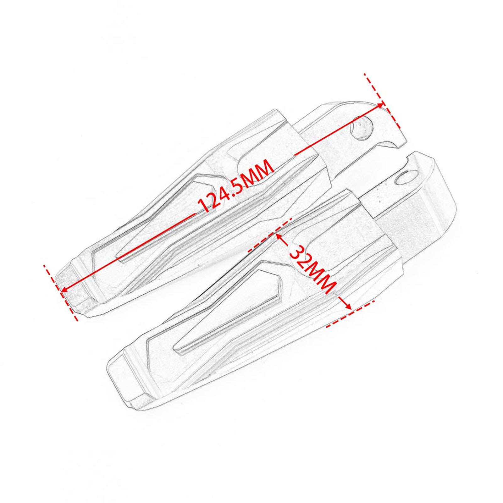 Moto Pedane poggiapiedi del passeggero per Ya&maha TMAX 530 2012-2019 TMAX 500 2001-2011 Tmax Tech Max TMAX 560