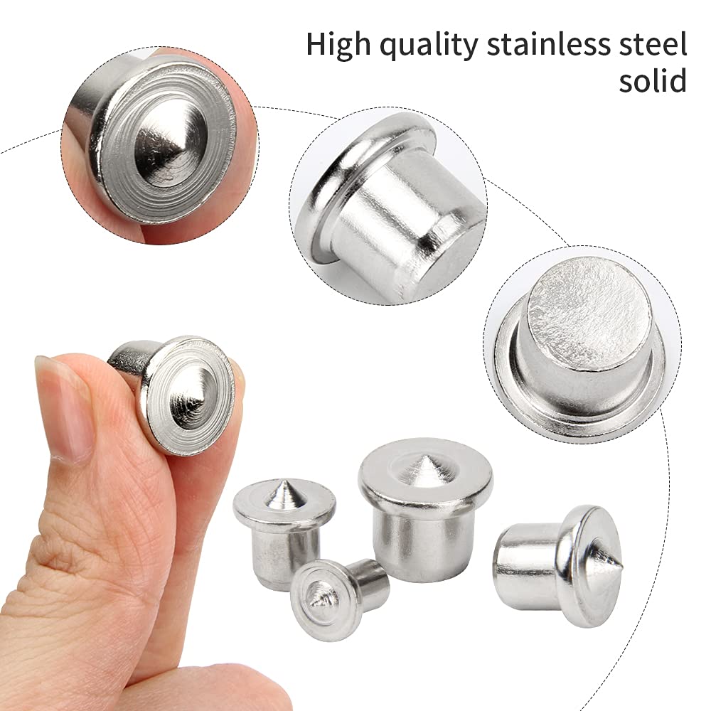 Perni Di Centraggio Per Legno - Set 24 Pezzi 6/8/10/12 Mm | Acciaio Inox Per Montaggi Precisi - Foto 9