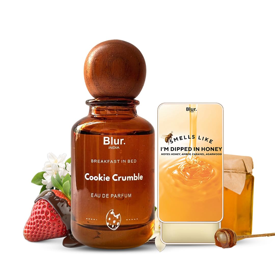 Blur India Fragrance Layering Combo - Cookie Crumble EDP & I'm Dipped In Honey Solid Perfume | Long Lasting Perfumes with Dessert-Inspired Notes-image-44