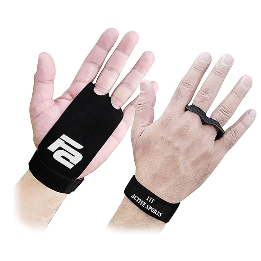 Poignées D'entraînement En Silicone Sans Doigts - Protection Mains Haltérophilie - Anti-dérapant