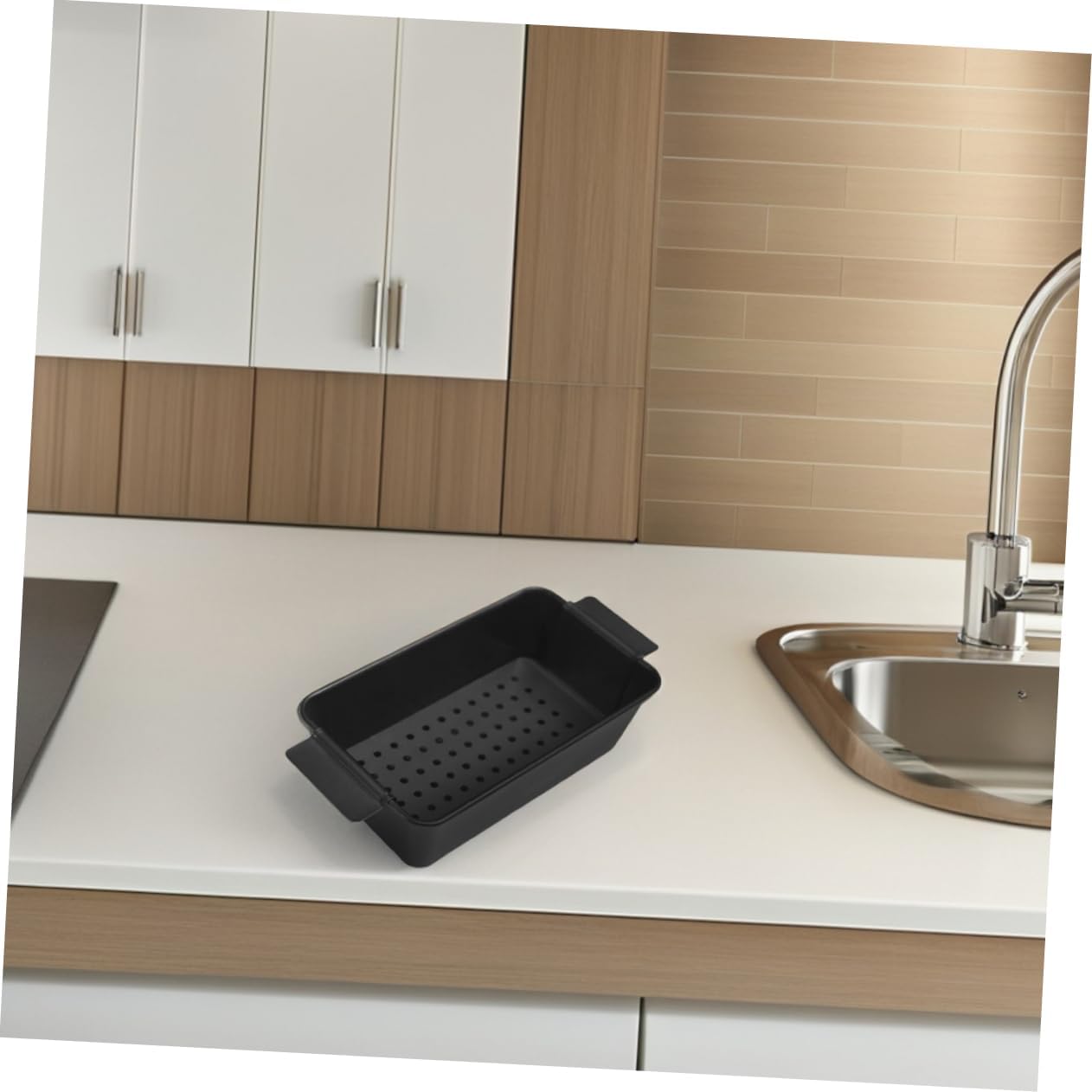 HEALLILY 2pcs Non-stick Black Bread Baking Tray with Lid Versatile Toast Mold for and Cakes Baking Accessories for Home Cooking