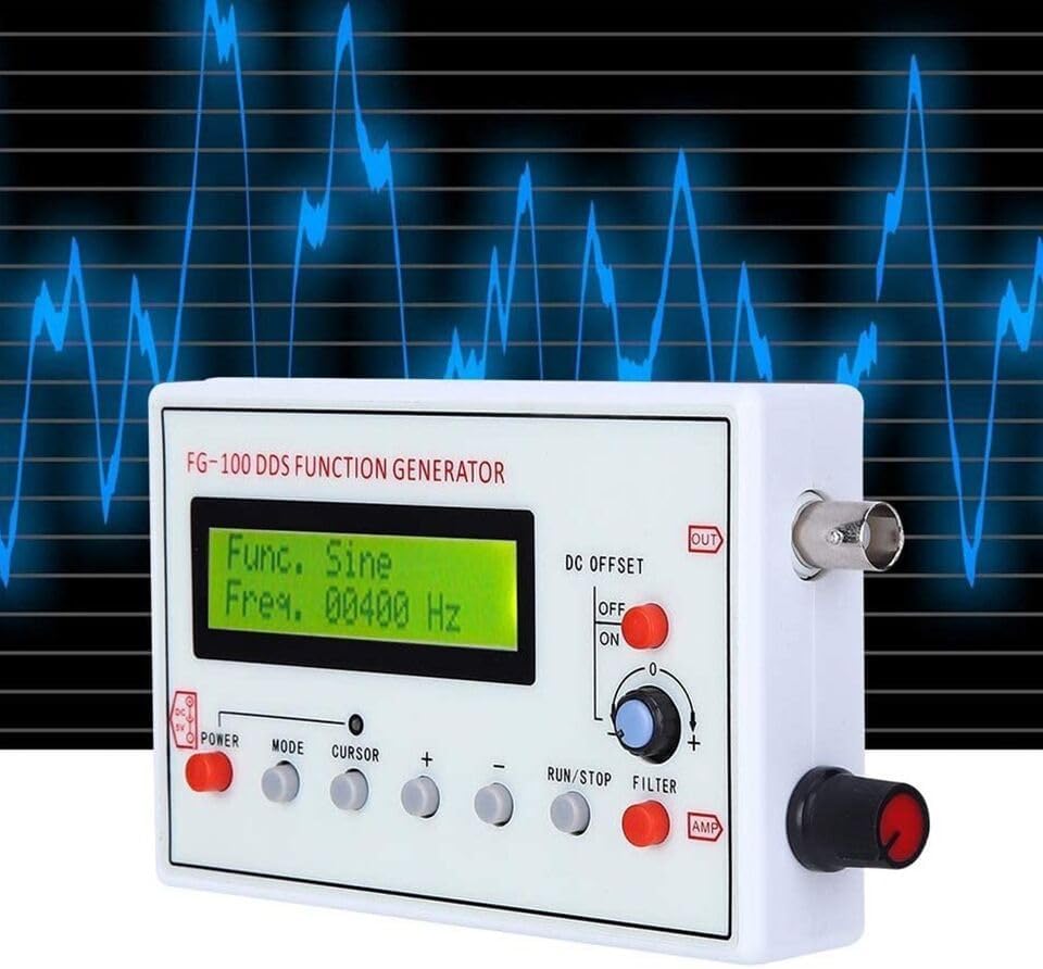 DDS Function Signal Generator with Sine Square Triangle and Sawtooth Wave