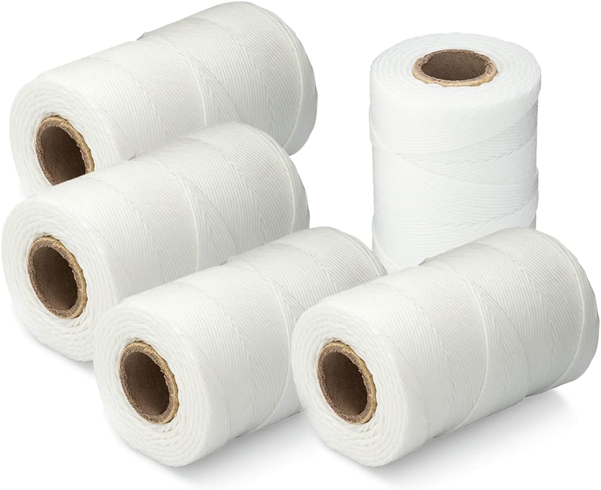 WAXED LACING CORD TWINE / CABLE TIE DOWN, POLYESTER, 9PLY