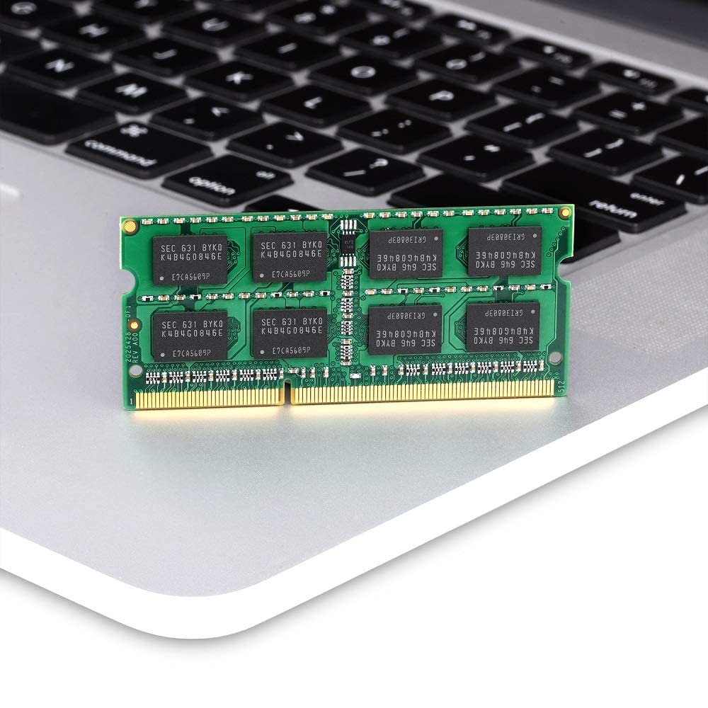Motoeagle Pamięć RAM do laptopa, DDR3, 1333, PC3, 10600S, zestaw 16 GB (2 x 8 GB), DDR3, 1333 MHz, PC3-10600, 204-stykowa, SODIMM, 1,35 V