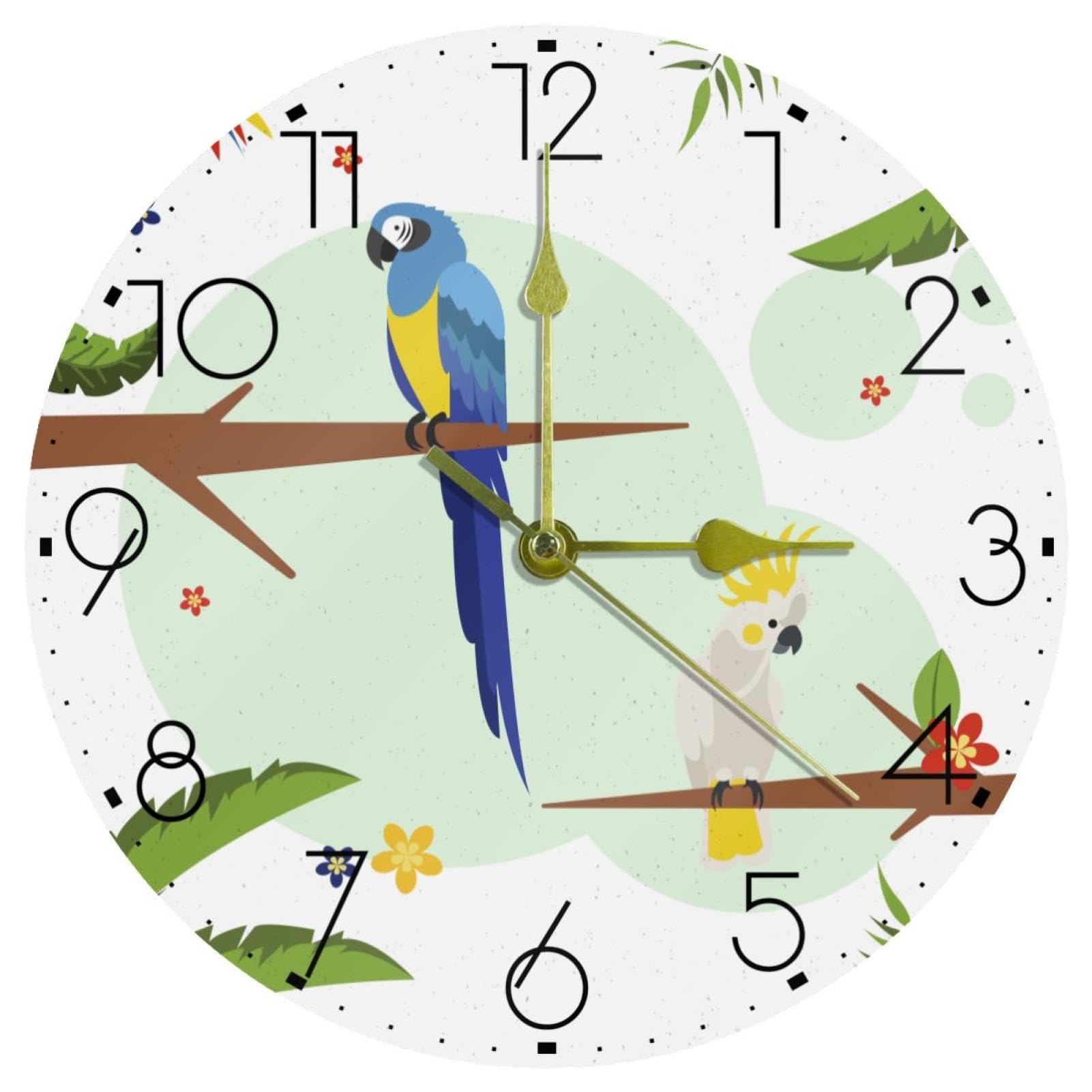 Horloge murale moderne acrylique pour supprimer le bruit dans la maison