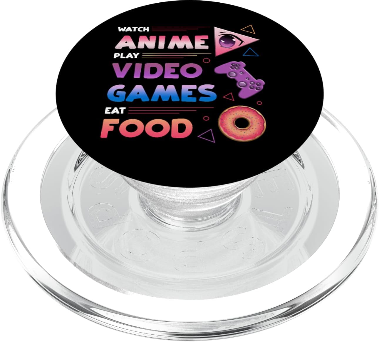Anime Video Games & Food Gamer PopSockets PopGrip for MagSafe