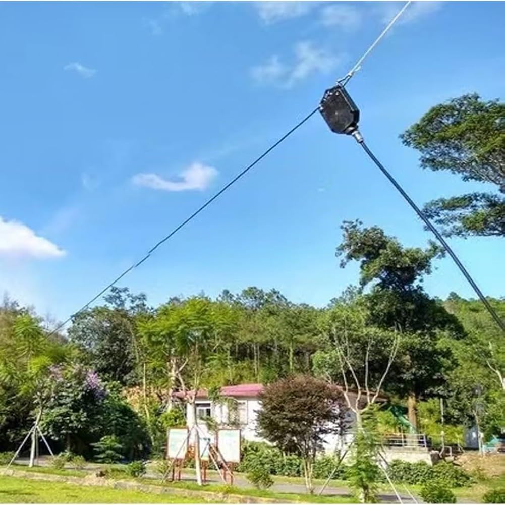 Antenne demi-onde 8 bandes à ondes courtes avec balun 1:64, prend en charge 10 m, 12 m, 15 m, 17 m, 20 m, 30 m, 40 m, 80 m pour radio amateur, boîtier ABS, SSB 150 W, noir (4010-150 W)