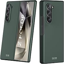 Cover Compatible with Samsung Galaxy Z Fold 6, Shockproof Case for Samsung Galaxy Z Fold 6 5G Ultra Thin Hard PC Bumper Mobile Phone Case Cover Protective Case Green