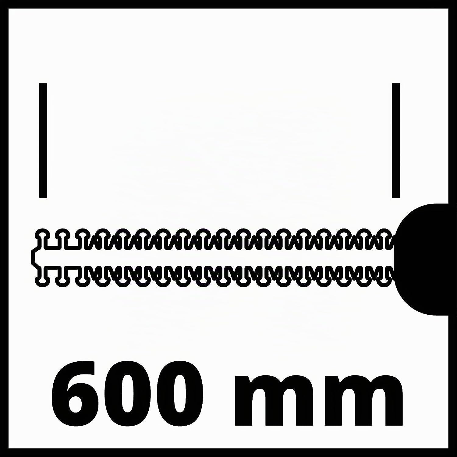Einhell Recortasetos eléctrico con Cable - GE-Eh 6560 (240 V, 650 W, 50 Hz, Longitud de Corte: 600 mm, Longitud de la Hoja: 660 mm, Espacio Entre Dientes: 30 mm)