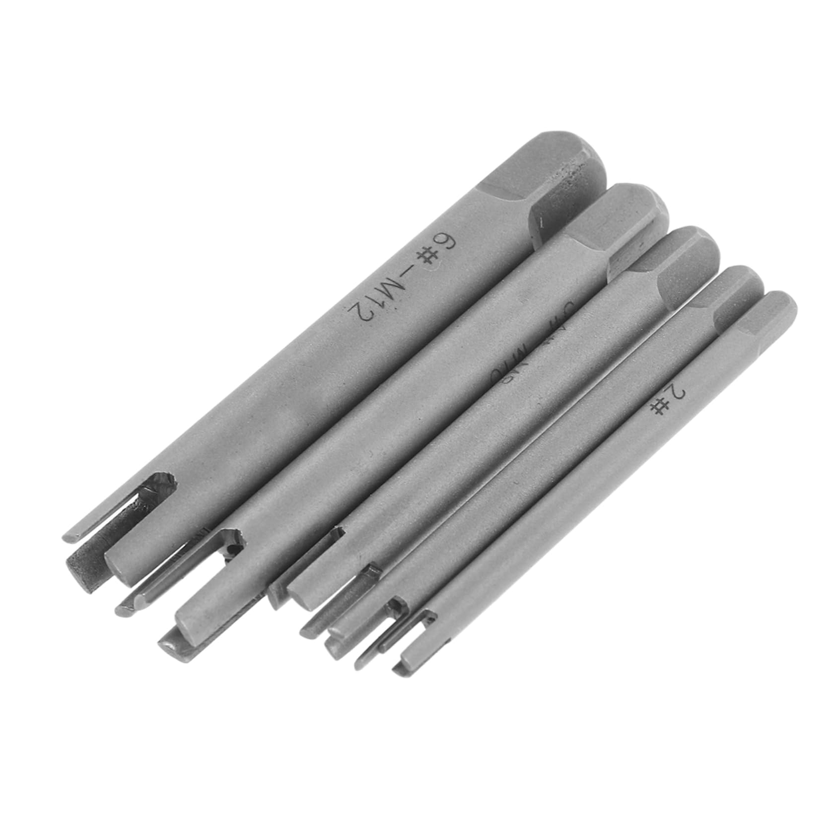 Balacoo Convenient Screw Remover Set Bolt Extractor Set for Extractors Screws and Broken Bolt Extraction