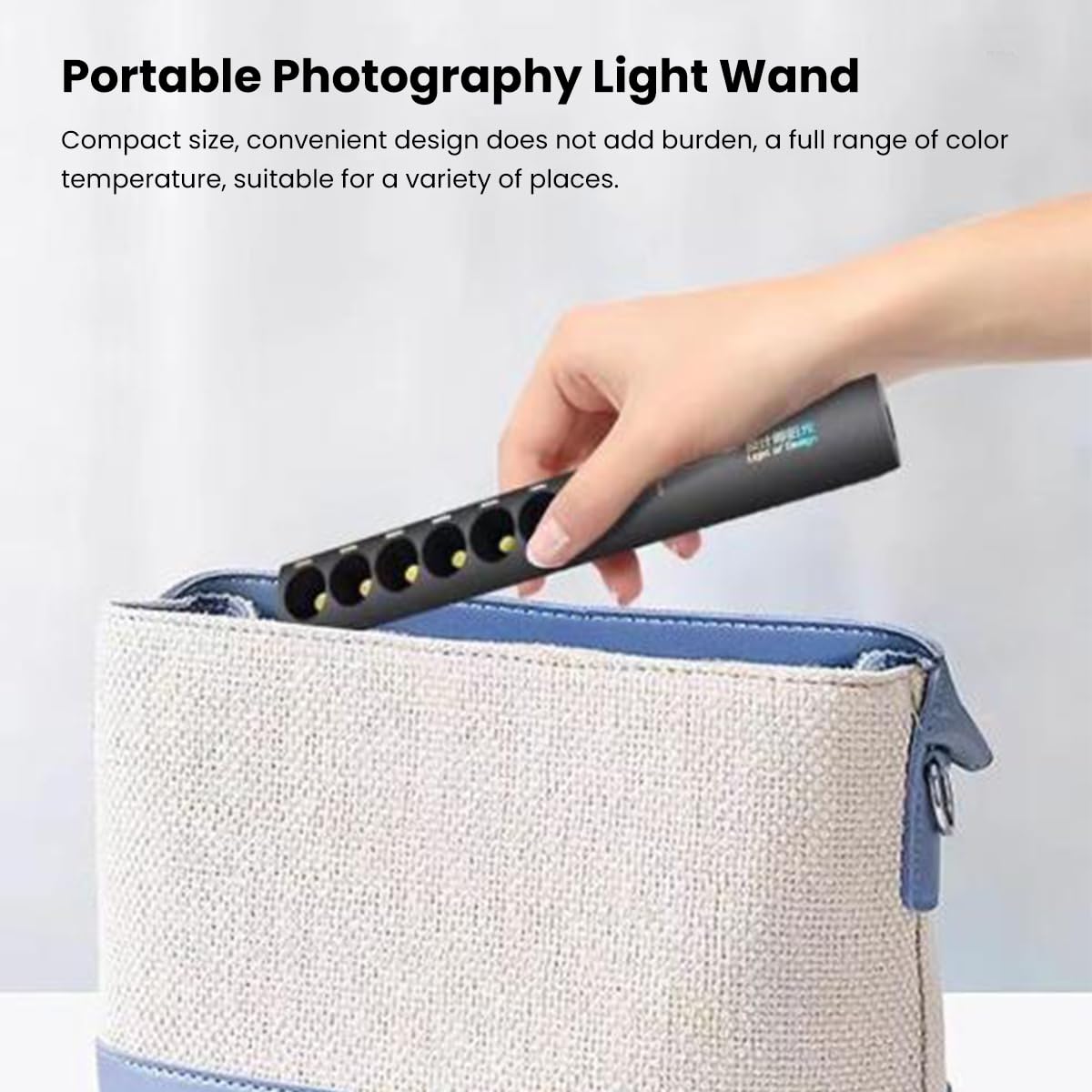 Bâton De Lampe à Température Couleur 6 Modes Rechargeable 2700k 6000k Lumineuse Pour Photographie Capteur Mouvement Lighttool A 88290250