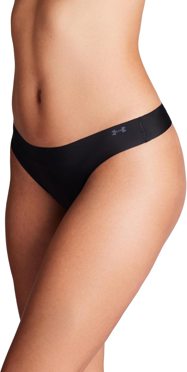 Under Armour Women's 3-pack Pure Stretch No Show Thong Underwear, All-day Comfort & Ultra-soft Fit - Image 7