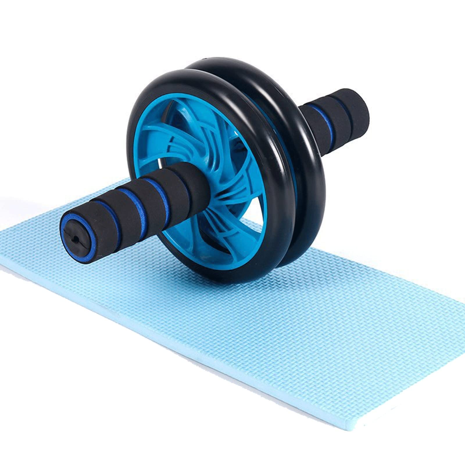 ZADIKO Abdominal Wheel, عجلات ABS غير انزلاق كتم صوتي للرجال في بطني ثنائي العجلات في العضلات المنزلية.