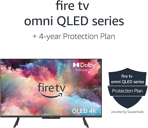 Miniatura 7 de Televisión inteligente Yaxa Fire TV Omni QLED Series de 43" en 4K UHD con Dolby Vision IQ, fondo ambiental de Fire TV y control por voz con Alexa