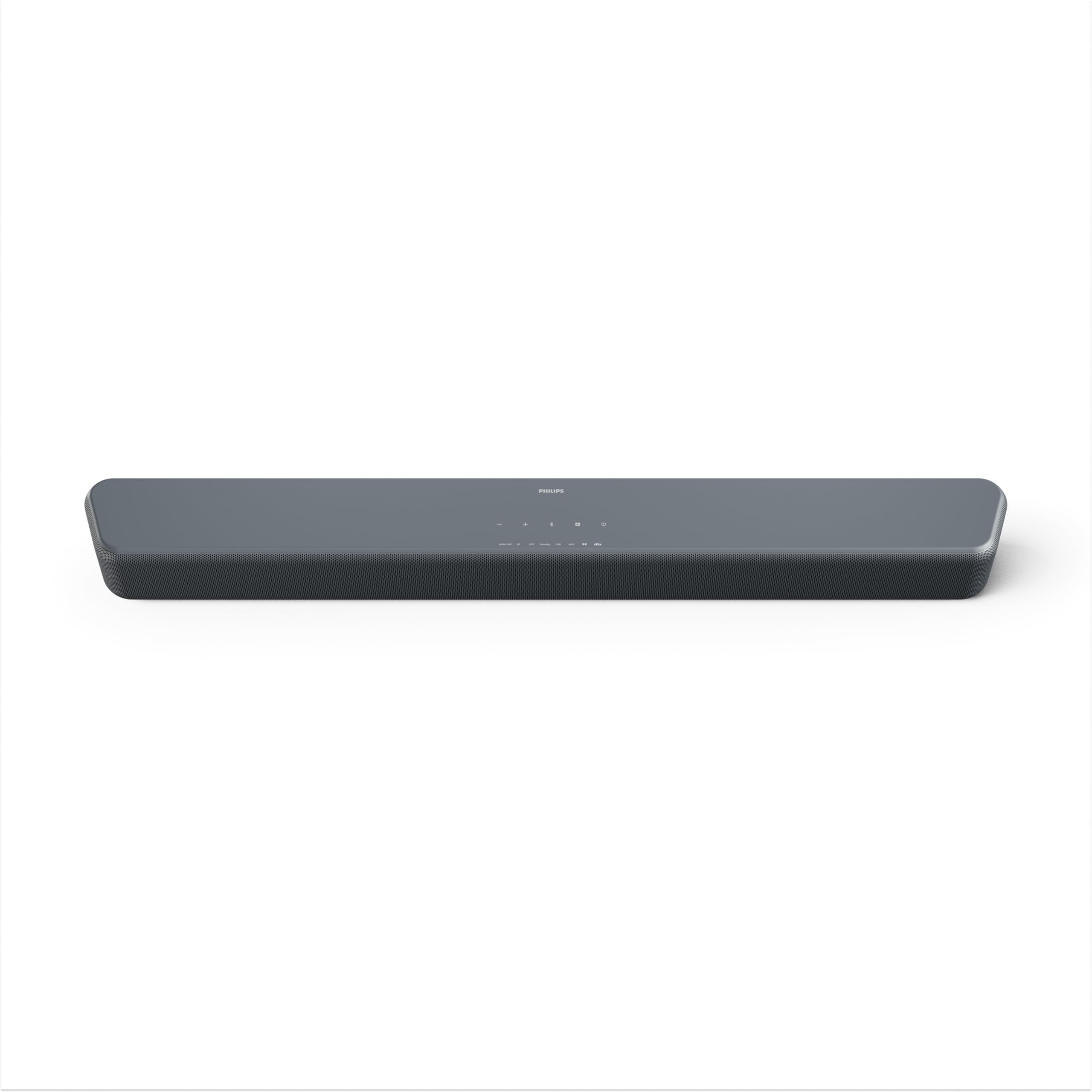 Philips TAB5201 Soundbar 2.0 z maksymalną mocą wyjściową 160W, Dolby Digital Plus, DTS Virtual:X, dźwięk Intellisound AI, Bluetooth LE 5.4, wejścia HDMI ARC, optyczne i USB – grafitowy