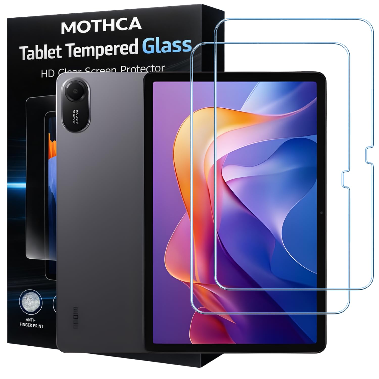 Mothca Premium Tab Tempered Glass For OnePlus Pad Go 2 12.1 // OnePlus Pad 2 With Installation kit (Pack of 1) — Amazon image 19