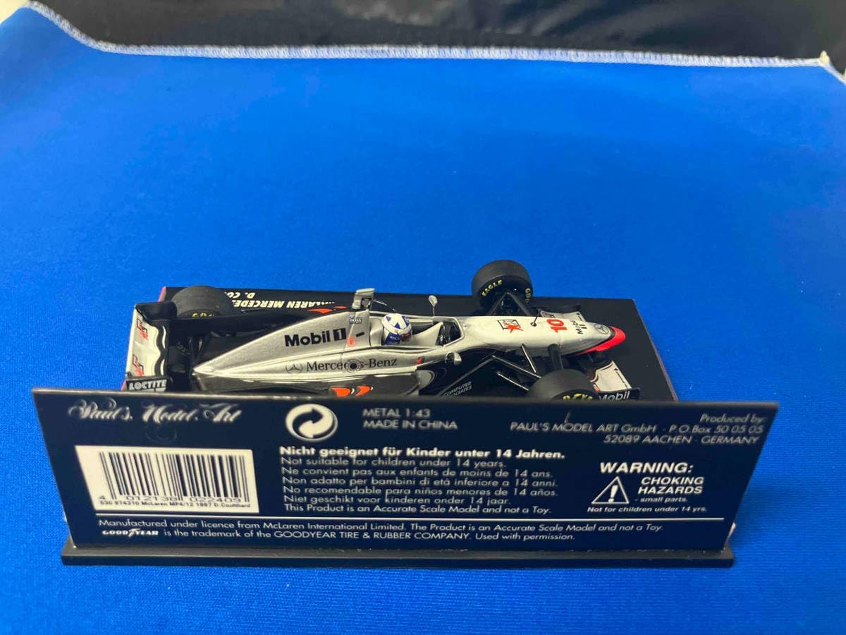 中古ミニカー 1/18 マクラーレン MP4/11 1996 #8 D.クルサード 「GP