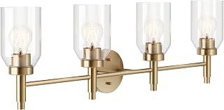 Kichler Madden champagne bronze four-light vanity fixture