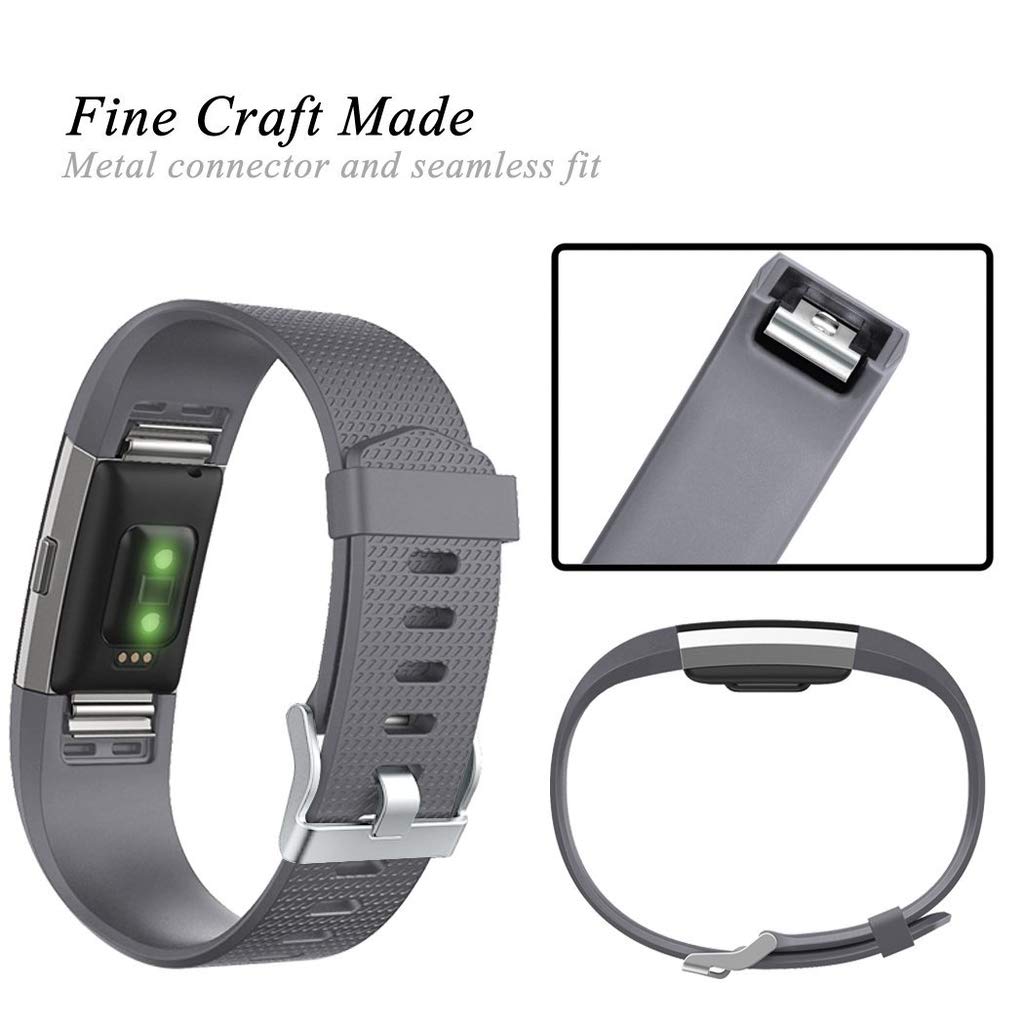 Ersatz-Armbänder Für Fitbit Charge 2 – Verstellbare Sport-Armbänder Für Damen & Herren