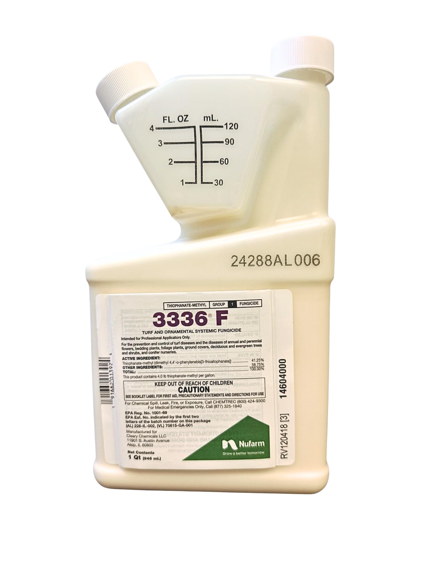 Cleary 3336F Fungicide - qt