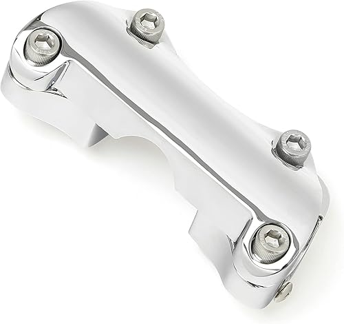 Miniatura 5 de TCT-MOTORPARTS Abrazadera superior de elevadores de manillar de 1 pulgada para Harley Touring Road King Glide 1988-2023