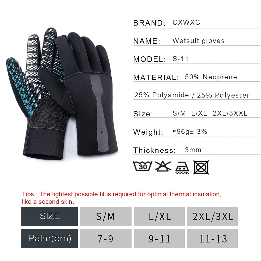 Zimowe rękawiczki rowerowe Outdoor Sport Wodoodporne rękawice rowerowe Rękawiczki rowerowe Rower Termalny Kolarstwo Rękawice żelowe na pełny palec (XXL/XXXL)