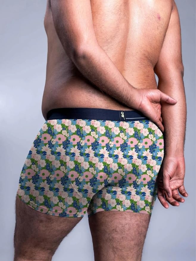Image of &Circus Men's Puresoft Beechwood Modal Boxer Brief | Ultra Soft Mens Breathable Boxer Briefs Innerwear Men