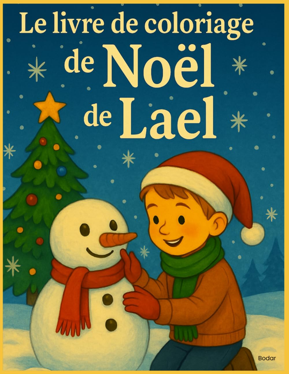 LE LIVRE DE COLORIAGE DE NOËL DE LAEL
