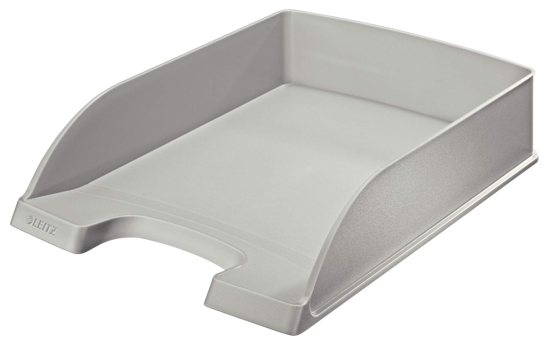 Leitz Plus Standard - Vaschetta portalettere formato A4, confezione da 10, colore: Grigio