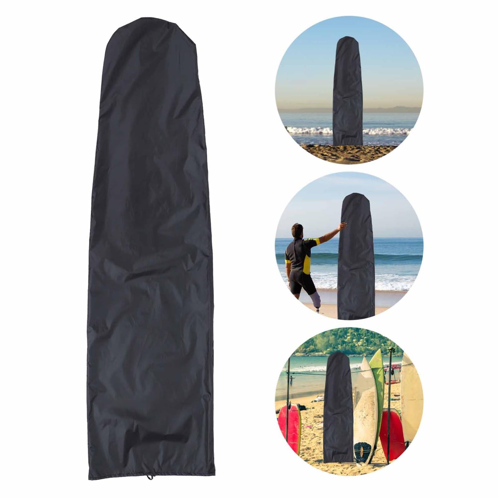 BESPORTBLE Cubierta de Tabla de Surf Cubierta de Spray para Kayak Playa Protecciones Snowboard Cubierta Impermeable Cubierta de Tabla de esquí Cubierta de esquí Ligera Tela Oxford 210d