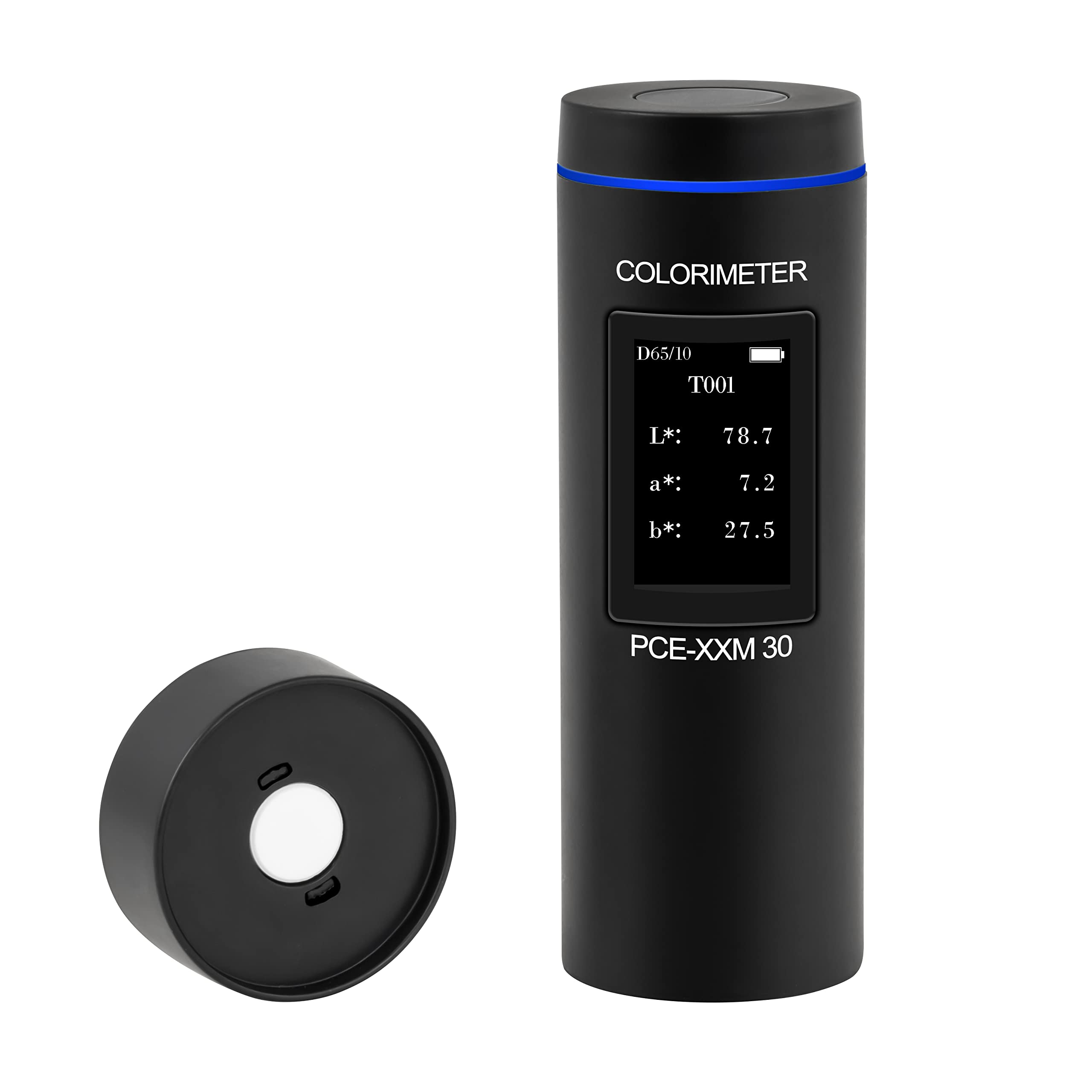 Photomètre spectral PCE-XXM 30 - Interface Bluetooth - Plage de couleurs : CIE-LAB, CIE-LCh, HunterLab, CIE-Luv, XYZ, RGB