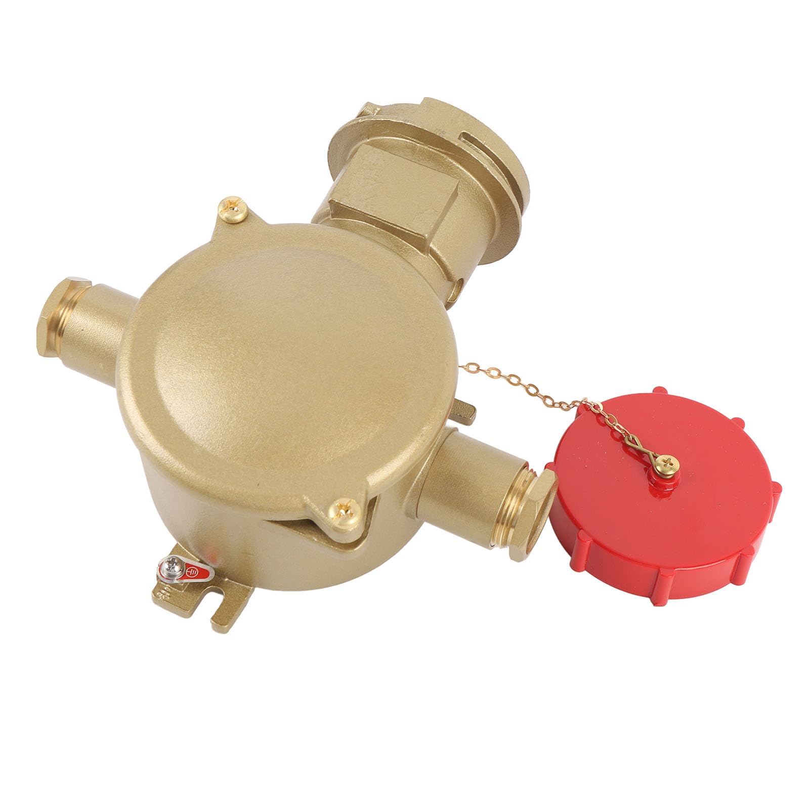 Enchufe de caja de conexiones de latón marino 16A IP56 Enchufe de interruptor resistente a la intemperie con excelente conductividad eléctrica para sistemas eléctricos marinos de