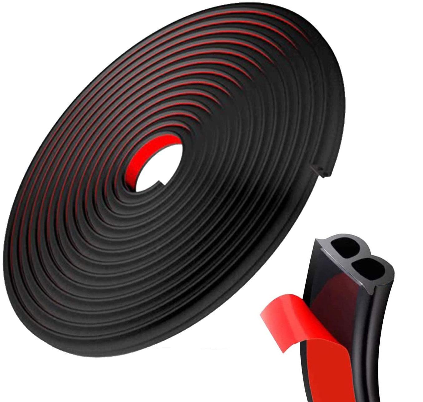 Buy Moonmen 16 Meters/52FT Car Door Seal Strip Rubber Seal Strip BType