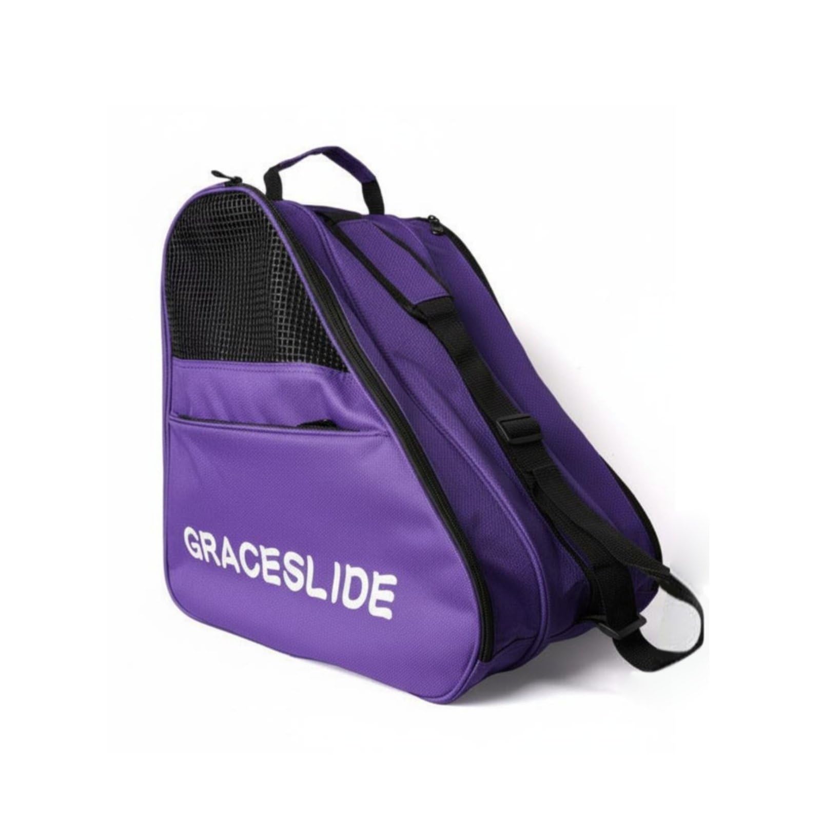 Borsa per Pattini Custodia Porta Pattini Borsa Sportiva Sacca Porta Casco Borsa Attrezzatura con Fondo Rinforzato Antivibrazione E Scomparti Separati