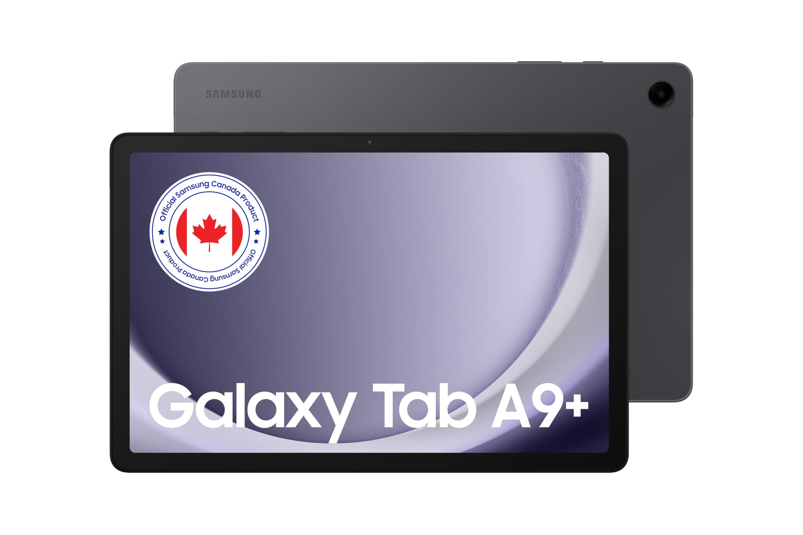 Samsung Galaxy Tab A9+ 64 GB Graphite - Quad Speakers, Multi-Window Display, Slim Design (CAD Version and Warranty)