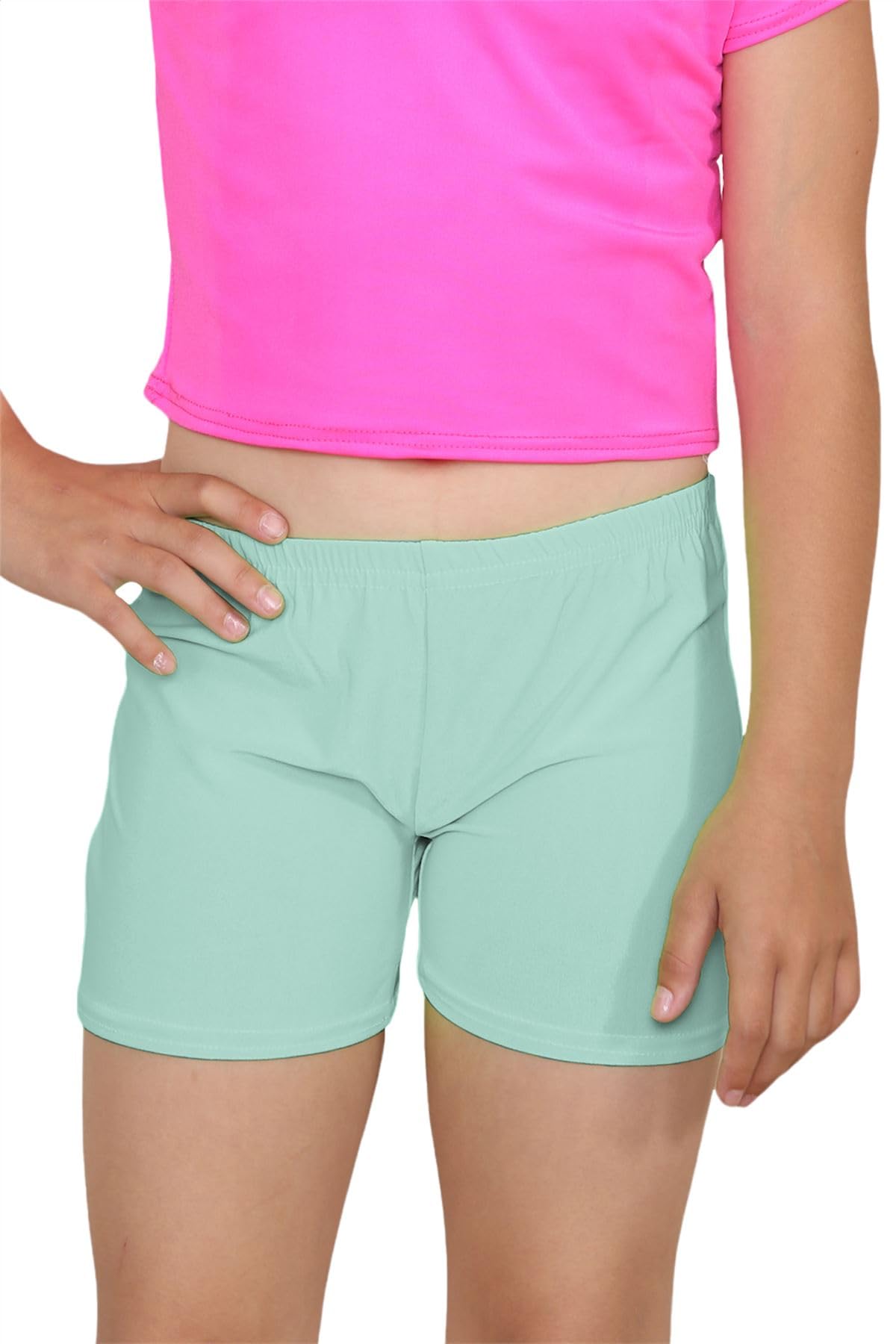 Pantalones cortos de danza negros infantiles perfectos para fiestas y festivales 8