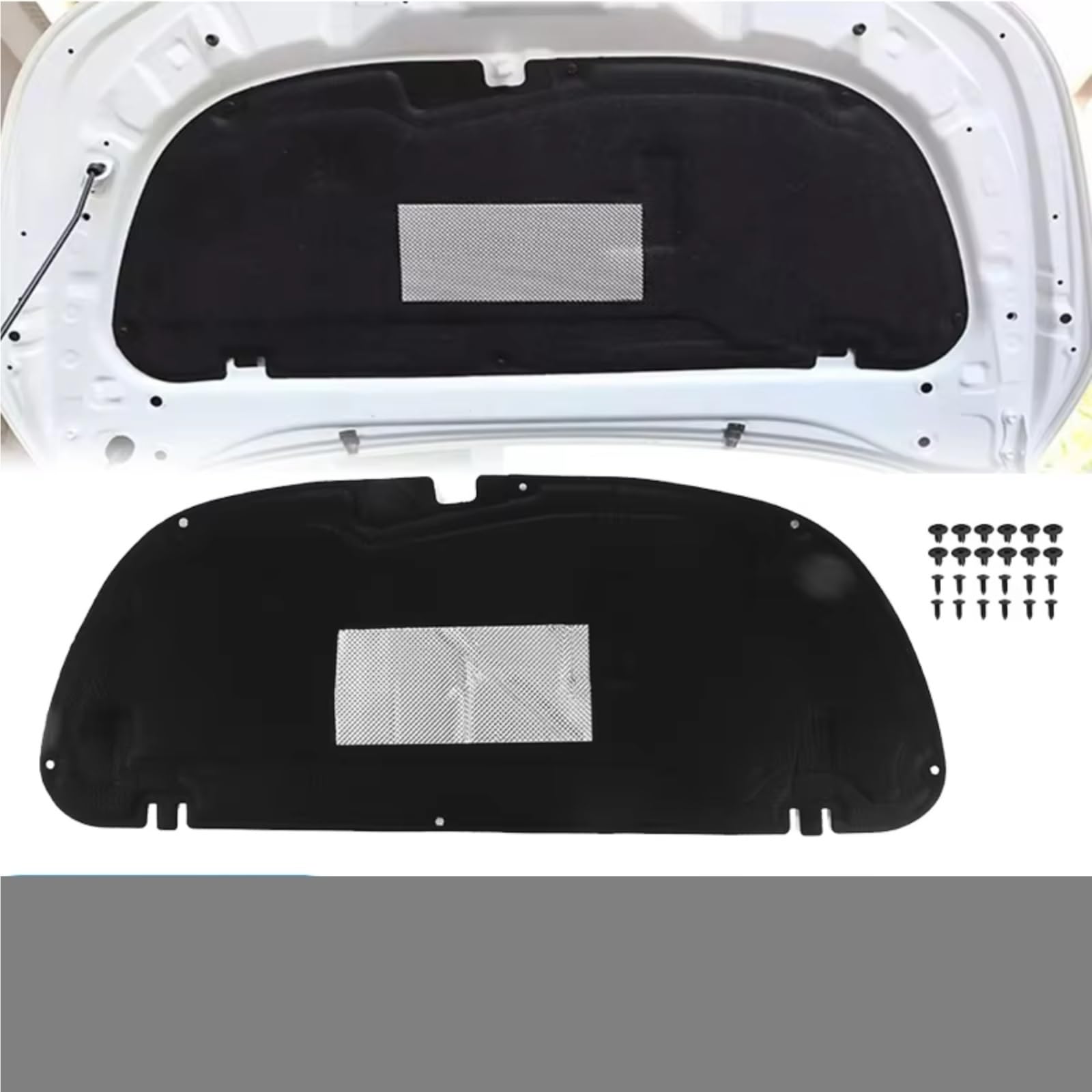 Dämmung Haube Haube Motor Sound Wärmedämmung Baumwolle Pad Schalldichte Matte Kompatibel Mit Toyota Für Corolla 2007 2008 2009 2010 2011 2012 2013