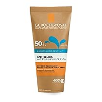 La Roche-Posay Anthelios Dermo-Pediatrics Wet Skin Gel, Crema Solare con SPF 50+, Per Pelli Sensibili dei Bambini, Protezione da Raggi UVA e UVB, Con Glicerina e Acqua Termale, 200 ml