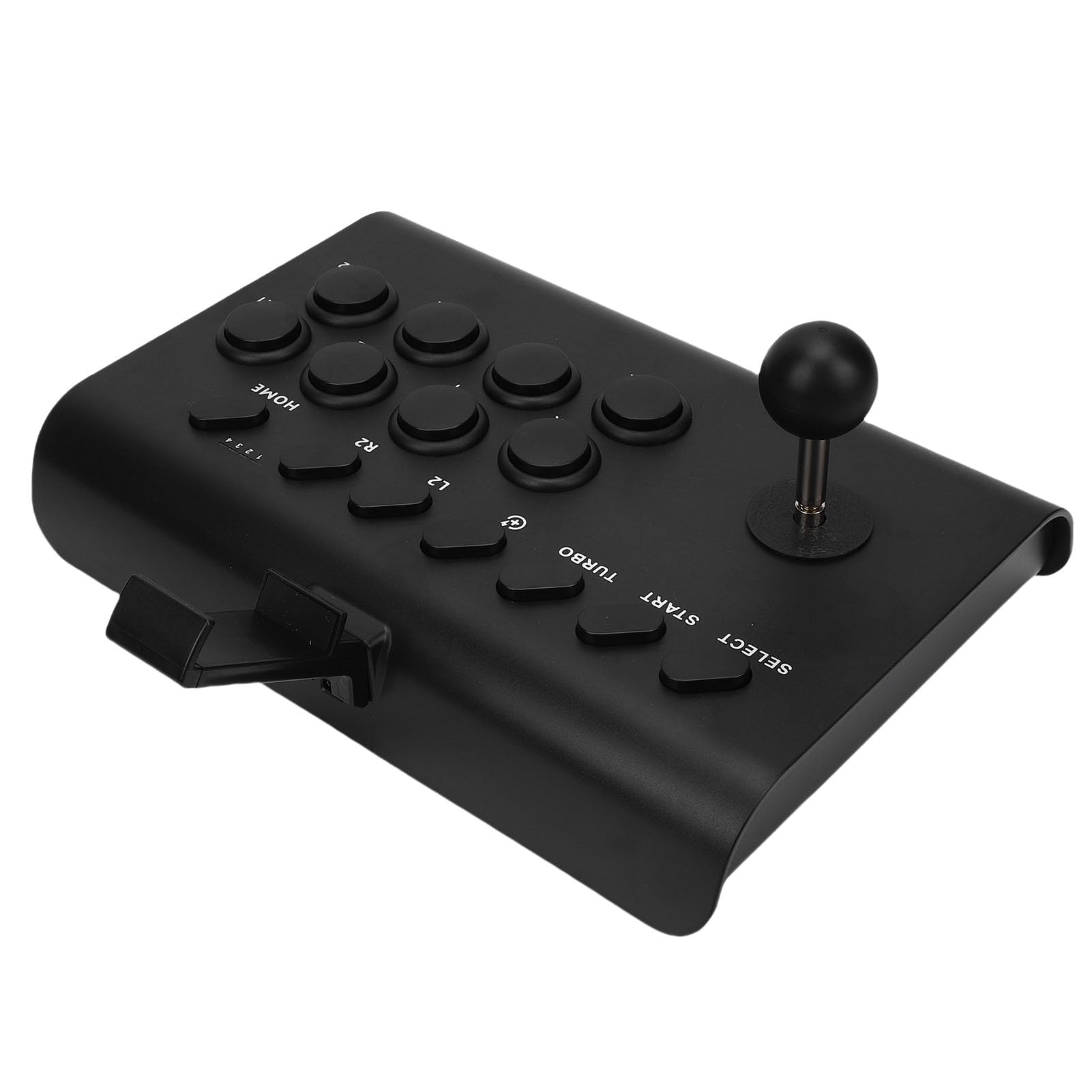 Jiawu Console di Gioco Fighting Stick Controller Universale con Joystick retrò e Movimento Flessibile per PC PS Telefono