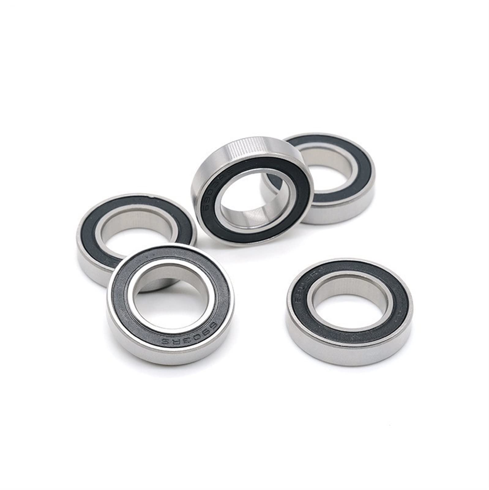 BIVOO 10 Uds 6802 2RS rodamiento 15 * 24 * 5mm ABEC-7 6801 6803 6804 6805 6806 6900 6901 6902 6903 6000 6001 (Size : 6002rs 15x32x9mm, Color : ABEC - 5)